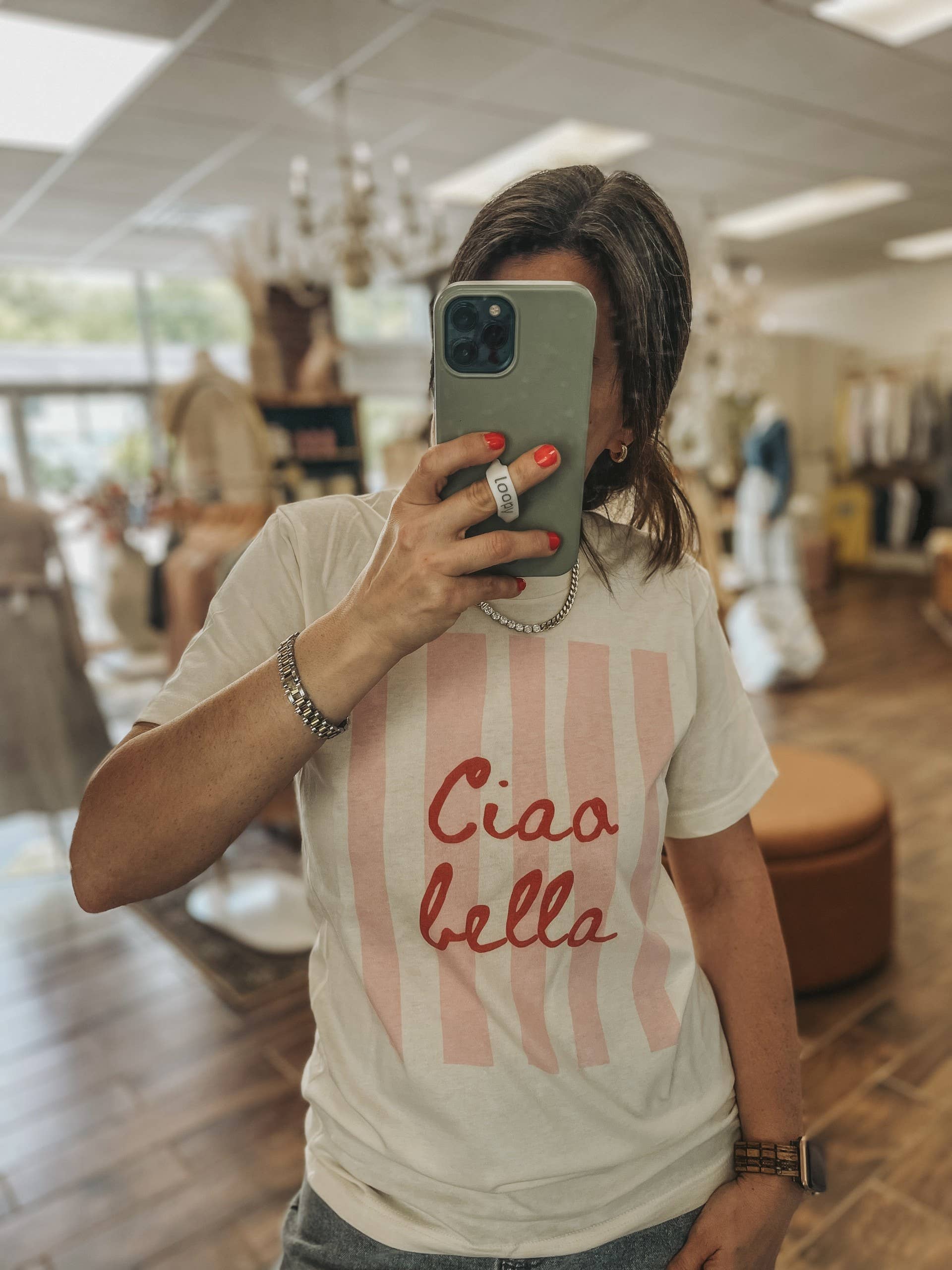Ciao Bella Graphic Tee | Summer Tee