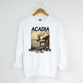 Acadia White Sweatshirt | National Park |Sizes S-2XL