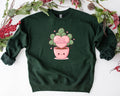 Be My Plantentine Sweatshirt, Valentine’S Day Plant Lover Gift, Cute Plant Pun Crewneck, Funny Plant Mom Sweater