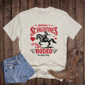 Valentines Western Wrangling Love Rodeo Graphic Tee