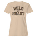Wild Heart Leopard Print Women's T-Shirt