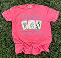 Mahjong Social Club On Comfort Colors Crunchberry