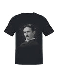 Visionary Inventor Cosmic Portrait Men's T-Shirt