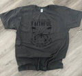 All My Life Butterfly On Tultex Heather Charcoal Tee