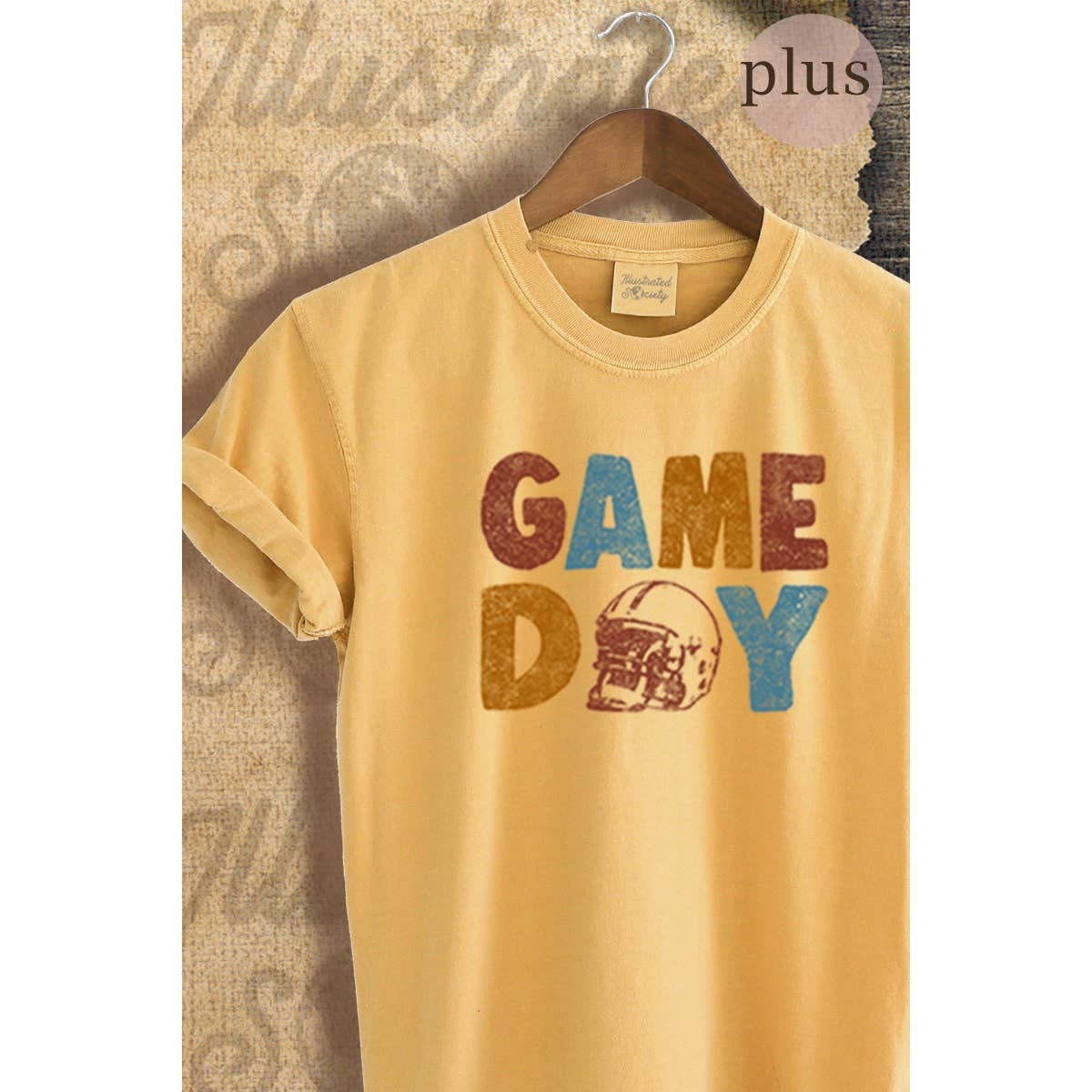 Game Day  Vintage Graphic Plus Tee