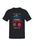 Cosmic Blasters Retro Arcade Art Men's T-Shirt