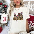 Christmas Dogs, German, Shepherd, Dog Lovers, Pet T-Shirt