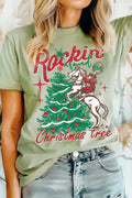 Rockin’ Around the Christmas Tree Graphic Tshirts