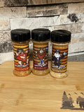 Squatchin' Country 3-piece Set of Gourmet Seasoning