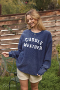 Cuddle Weather   Thermal Vintage Pullover
