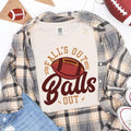 Fall's Out Balls Out Football Tee