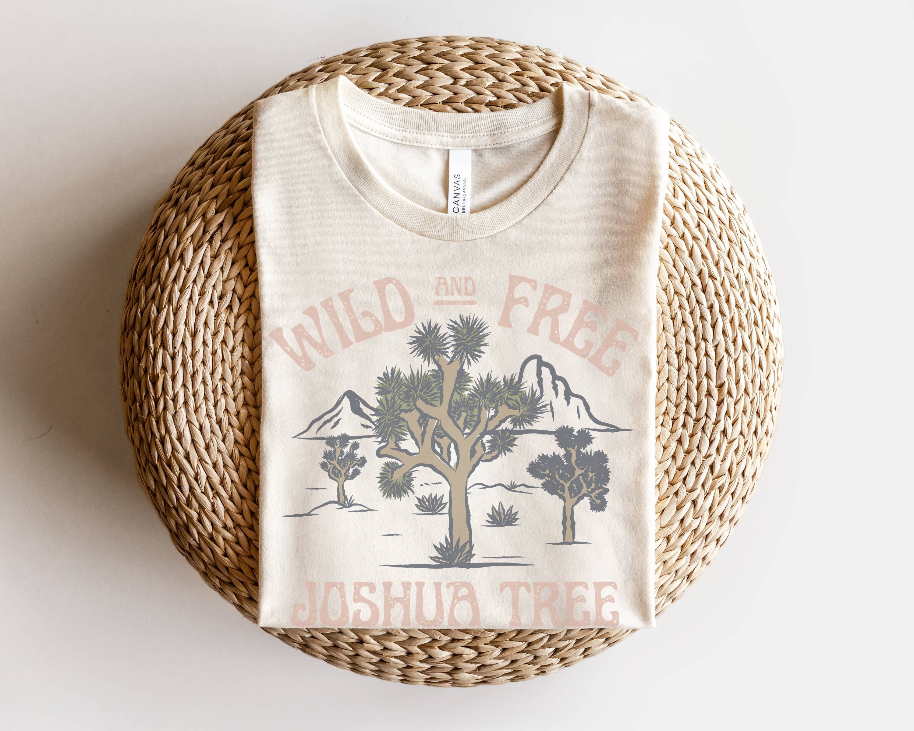 Wild and Free Joshua Tree Graphic Tee | Women's Western Tees