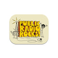 Public Radio Rocks Die-Cut Sticker