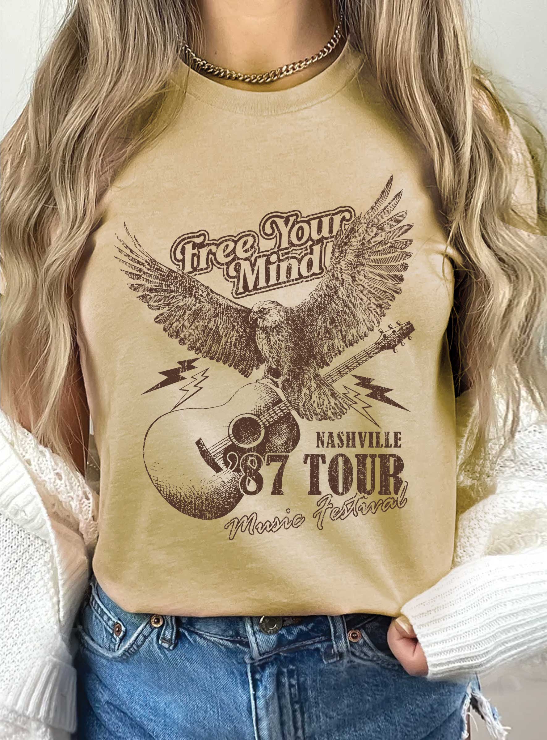Free Your Mind Nashville Graphic Tshirts