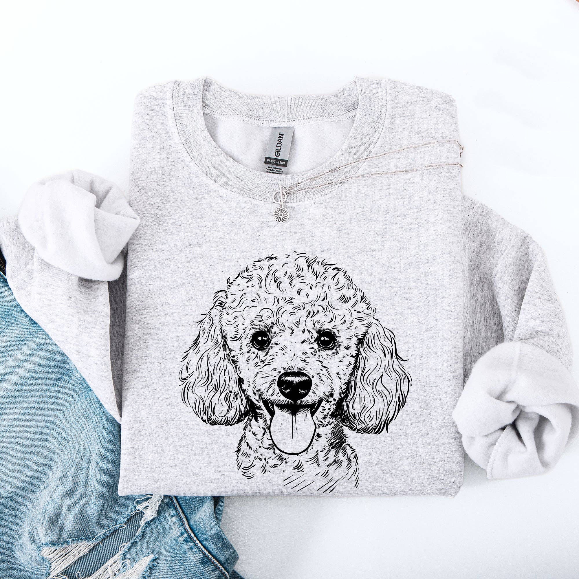 Poodle, Pet, Dog Breed Sweatshirt