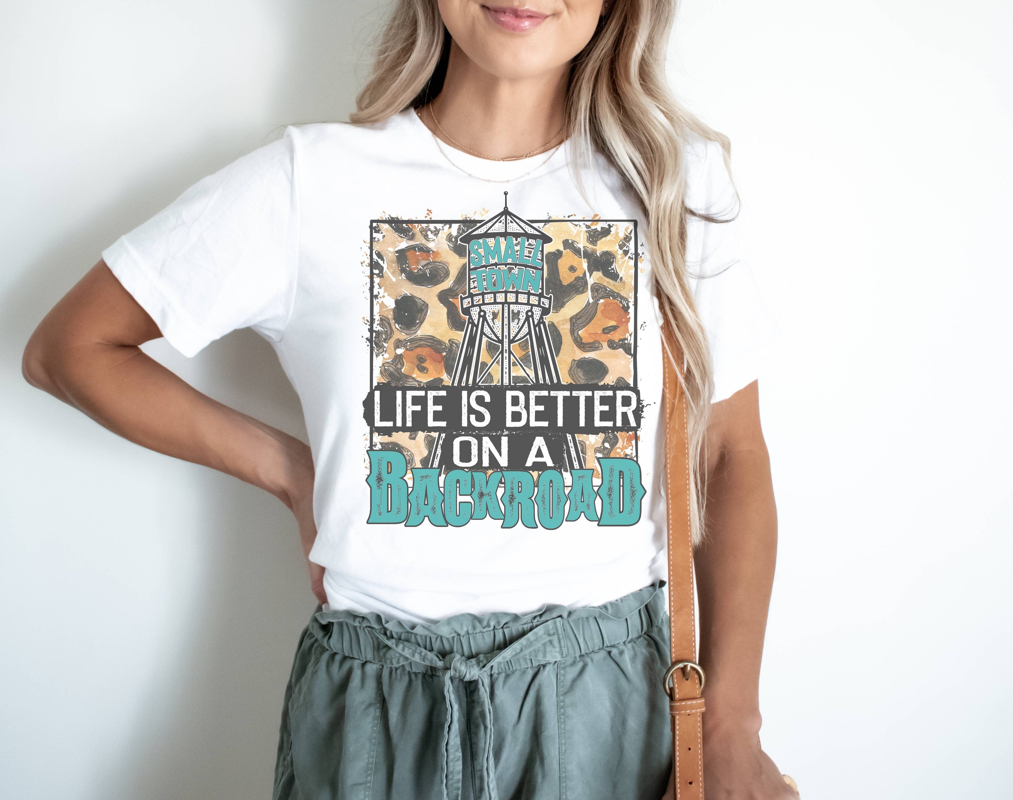 Life Is Better On A Backroad Western Graphic Tee
