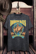Rodeo Days Whiskey Nights Graphic Top