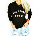 Ysip Black Sweatshirt | Christian Apparel | Military