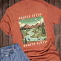 Camping Hiking Wander Often Graphic Tee