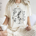 Here For the Boos Retro Halloween T-Shirt Black Print