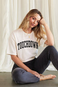 Touchdown  Mineral Washed Graphic Top