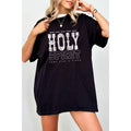 Holy Spirit Vintage Graphic Oversized Tee