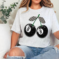 8 Ball Graphic Tee  | Retro Women’S Graphic Shirt | Gildan
