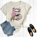Western Lonely Cowgirl Graphic Tee