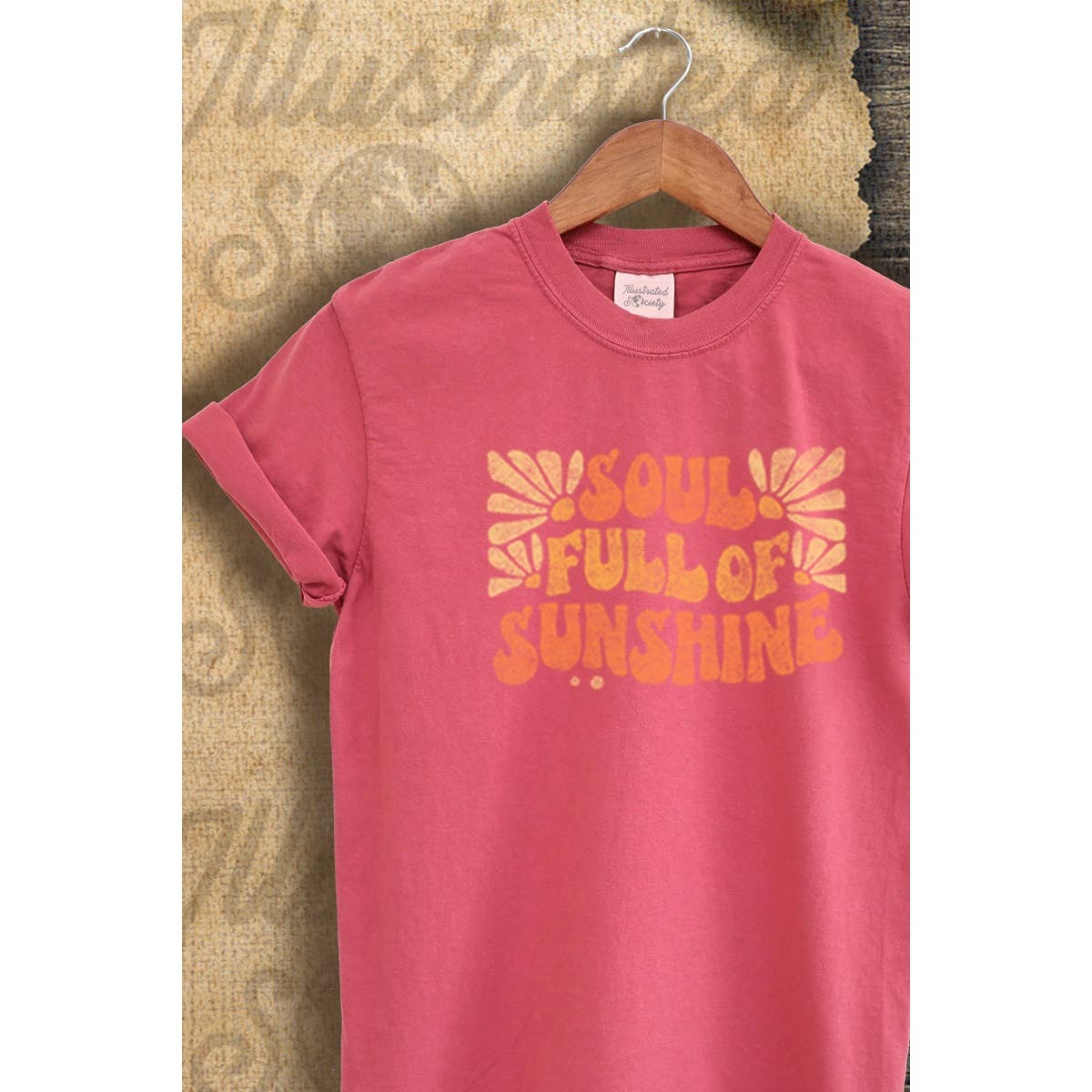 Soul Full of Sunshine Vintage Graphic  Tee