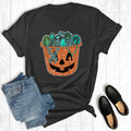 Western Turquoise Pumpkin Bucket Graphic Tee