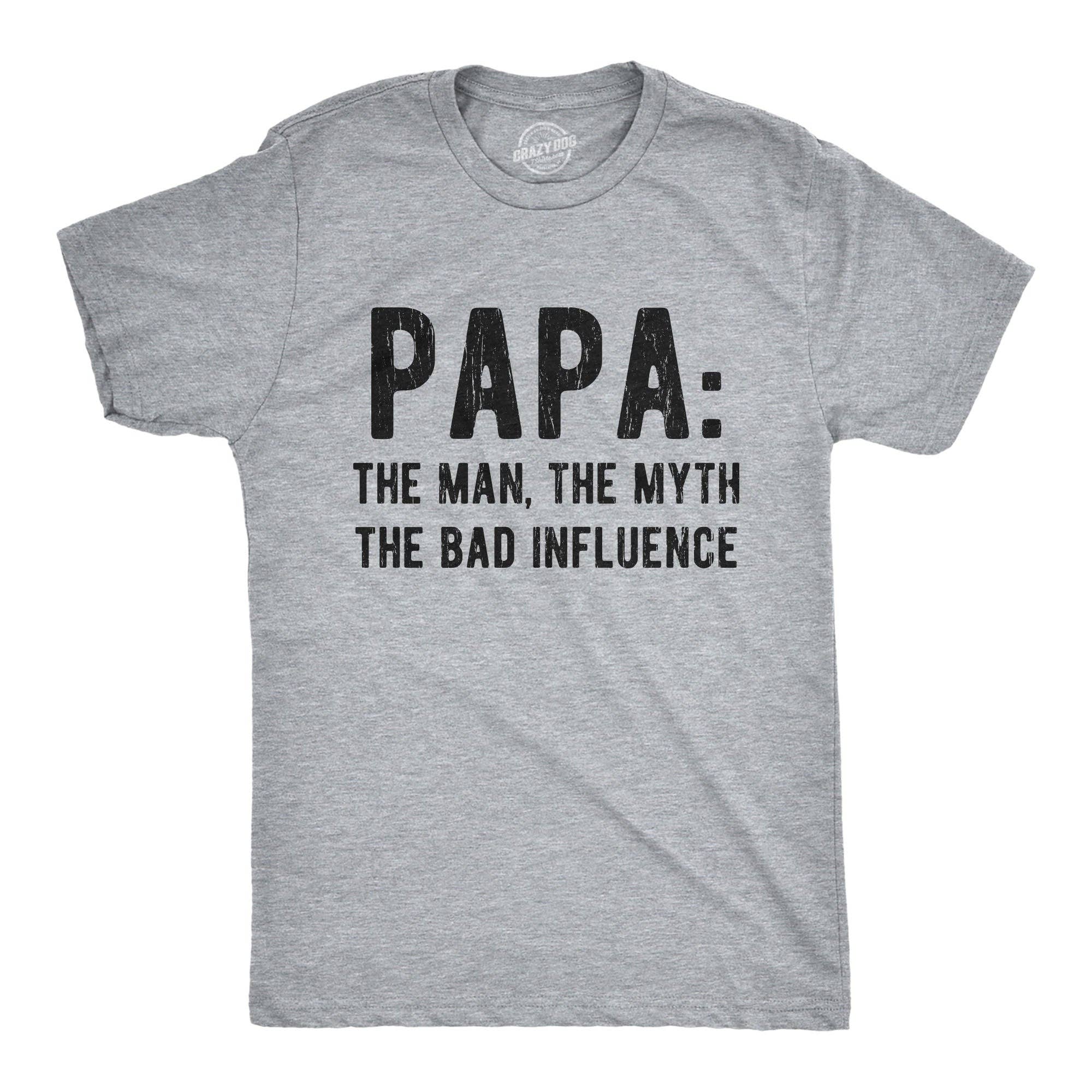 Papa the Man the Myth the Legend Men's T Shirt