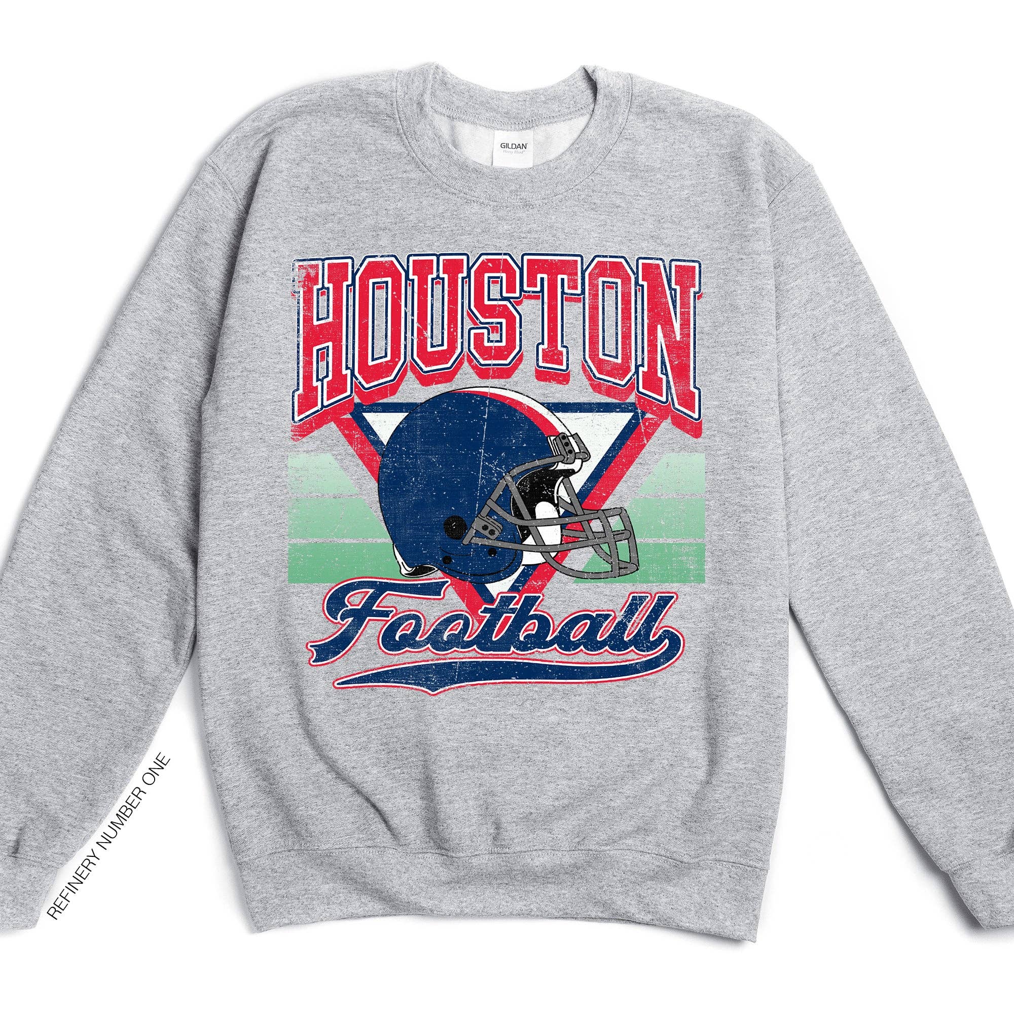Houston Football, Season, Game Day, Sports Sweatshirt