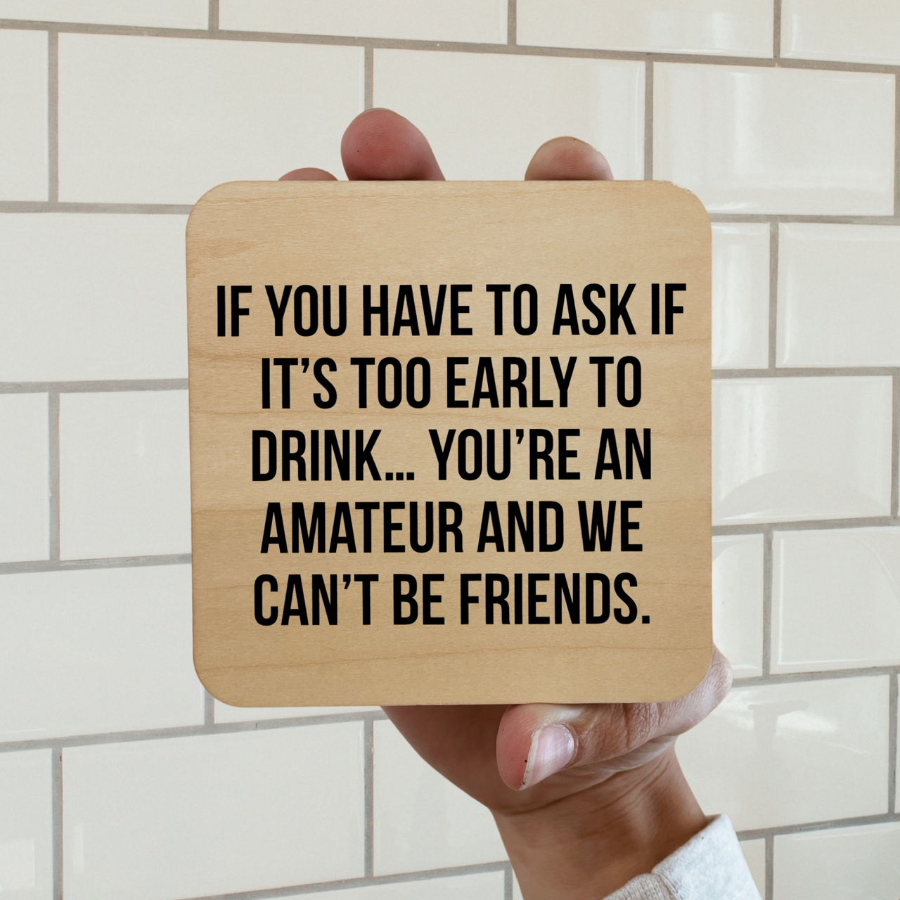 You're An Amateur If You Have To Ask  Magnet/Drink Coaster