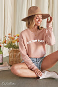 Custom Puff Design Graphic Sweatshirt