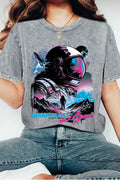 Wanderlust in Space Mineral Graphic Tshirts