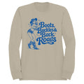 Boots Buckles & Back Roads Women's Sweatshirt Sand