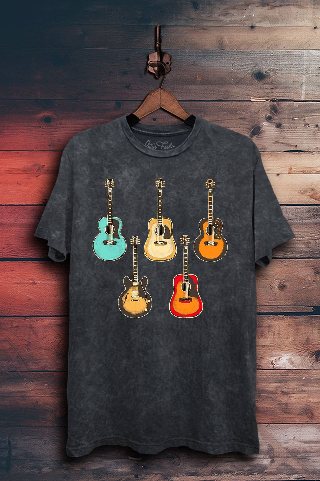 Guitar Collection Graphic Top