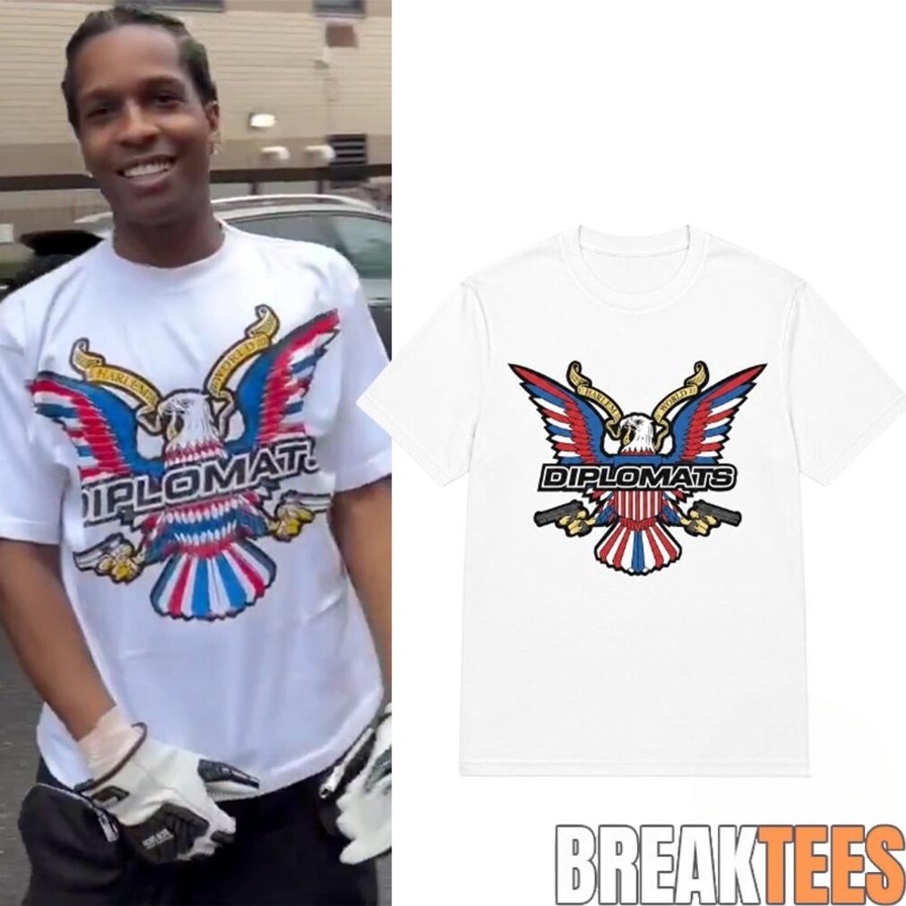 ASAP Rocky The Diplomats Dipset Eagle Shirt