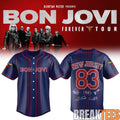 Bon Jovi – Forever Tour 2026 Limited Baseball Jersey