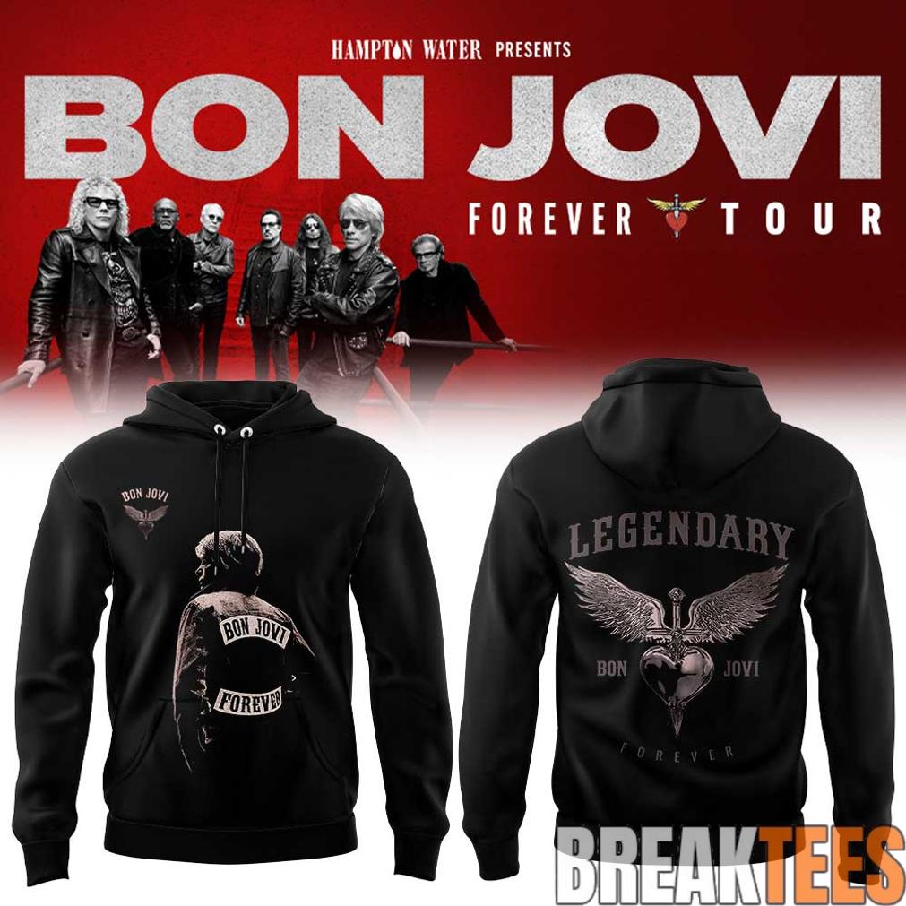 Bon Jovi Forever Tour 2026 Limited Hoodie