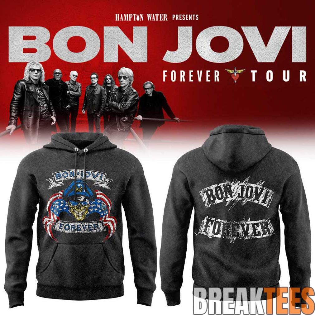 Bon Jovi Forever Tour 2026 Limited Hoodie