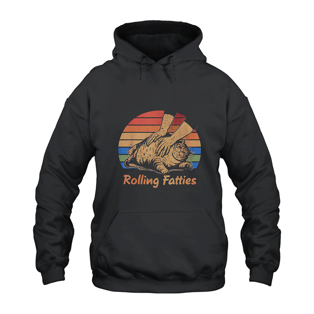 Cat Rolling Fatties Hoodie
