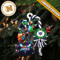 Charlotte Hornets NBA Grinch Candy Cane Personalized Xmas Gifts Christmas Tree Decorations Ornament