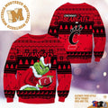 Cincinnati Bearcats NCAA Grinch Funny Xmas 2023 Gift For Holiday Ugly Christmas Sweater
