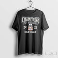 Classic 2025 Commander In Chiefs Trophy Champions Navy Midshipmen Football Back To Back T Shirts