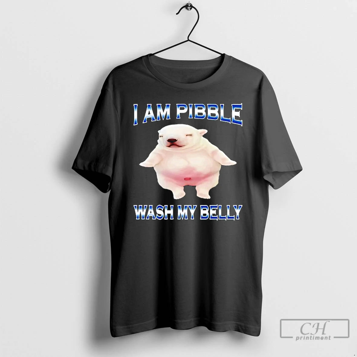 Classic Am Pibble Wash My Belly Funny Dog Clean My Belly Meme T Shirts Sweater