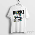 Classic Anaheim Mighty Ducks Mascot Playing Hockey 90s