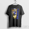 Classic Baltimore Ravens Football Battle Shattered Usa Flag Rip Design