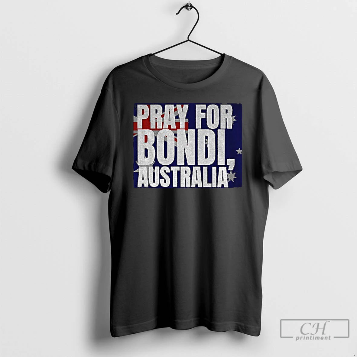 Classic Bondi Beach Pray For Bondi Australia Flag