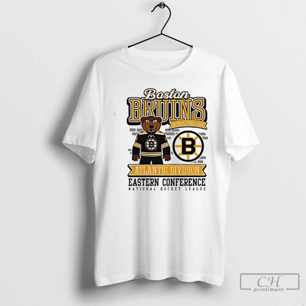 Classic Boston Bruins Established 1924 Atlantic Division Eastern Conference Nhl Mascot